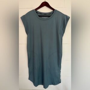 Thread & Supply Teal Short Sleeve Dress
